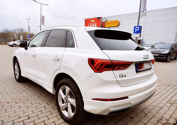 Audi Q3 cena 118900 przebieg: 50000, rok produkcji 2021 z Białystok małe 407